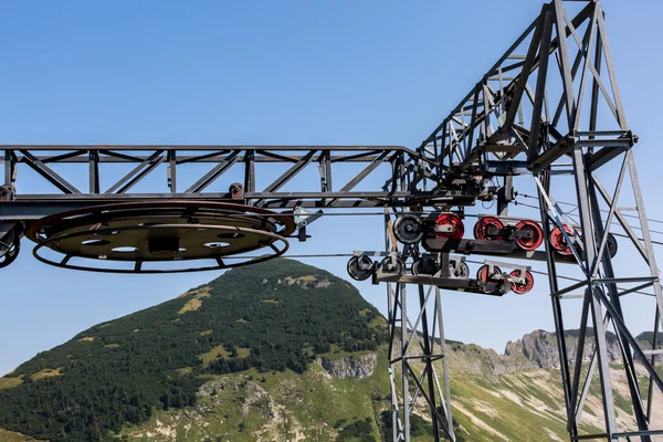 Old ski station — Stock Photo, Image