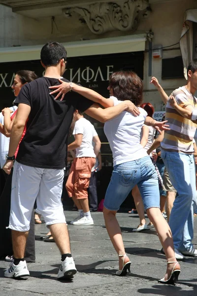 Danza en Belgrado — Foto de Stock