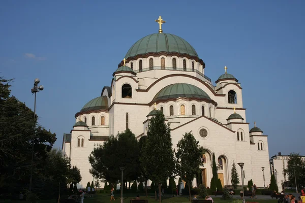 Kerk van Saint Sava — Stockfoto