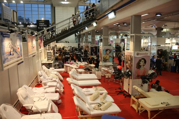 Cosmetic fair overview — Stock Photo, Image