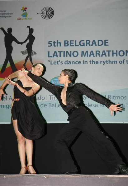 Latino maraton — Stock fotografie