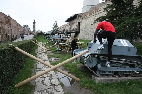 Race of Spartans — Stock Photo, Image