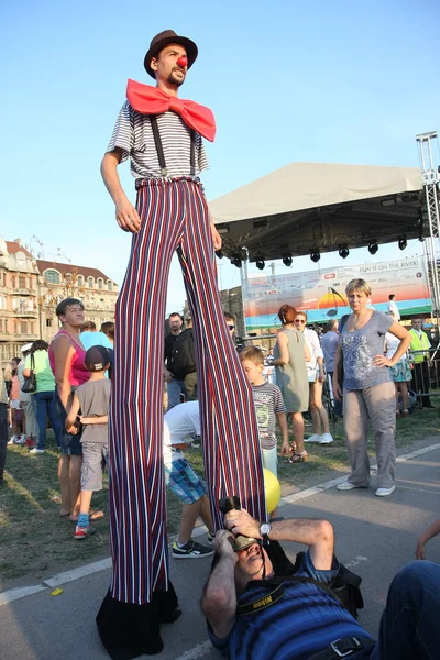 Belgrade Boat Carnival — Stock Photo, Image