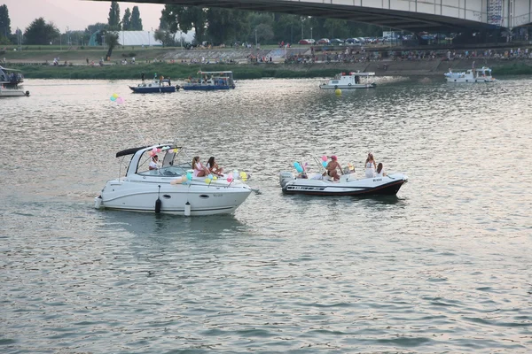 Belgrade Boat Carnival — Stock Photo, Image