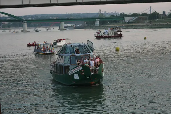 Belgrade Boat Carnival — Stock Photo, Image
