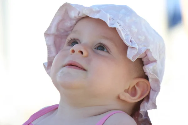 Portrait of baby girl Royalty Free Stock Images