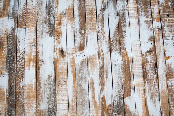 素朴な塗装された木製のフェンス グランジの背景 — ストック写真