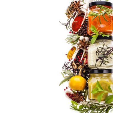 Baharat, ot ve pişirme soslar