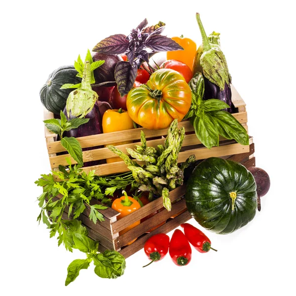 Taze sebzeler ve bitkiler — Stok fotoğraf