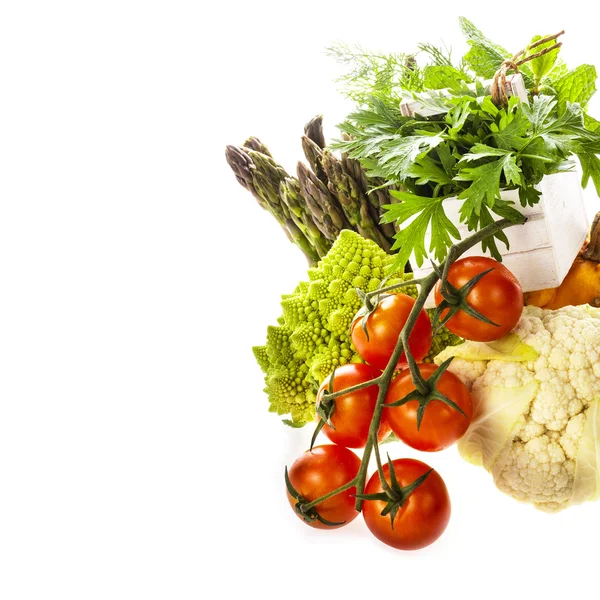 Fresh vegetables and herbs ⬇ Stock Photo, Image by © vanazi 67103781