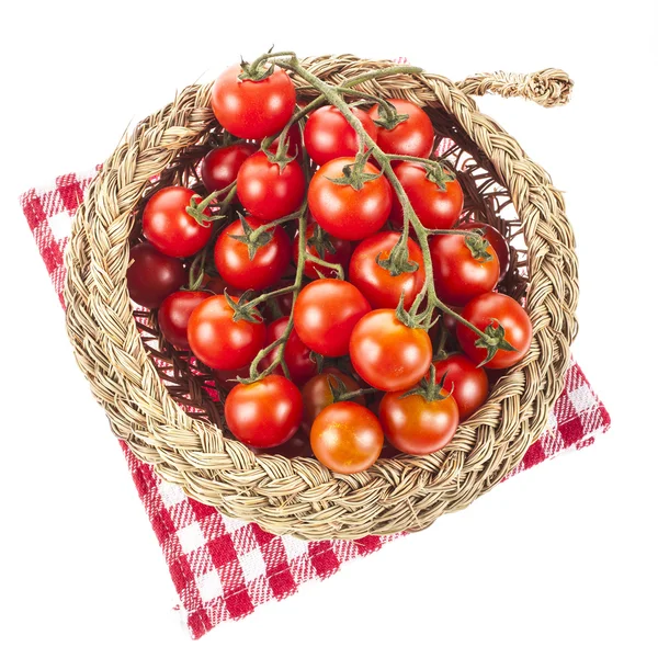 新鲜樱桃西红柿 — 图库照片