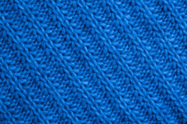 Closeup makro doku örme yün kumaş