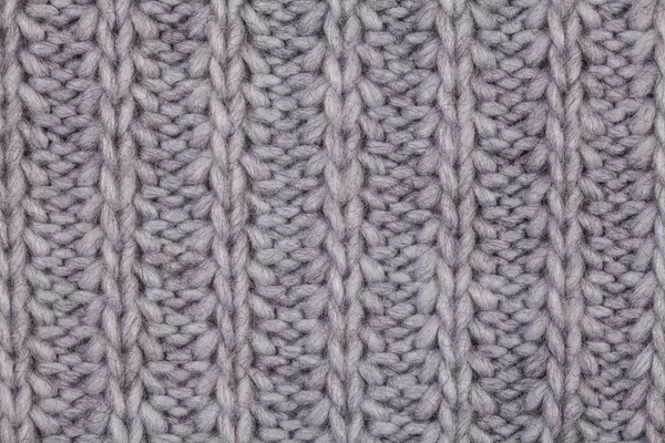 Closeup macro texture of knitted wool fabric — Stock Photo, Image