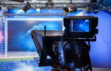 Video kamera - kayıt show Tv Studio