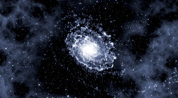 Обертові галактики і Зоряні скупчення — стокове фото