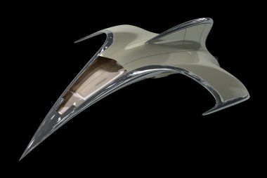 Futuristik askeri savaş uçağı