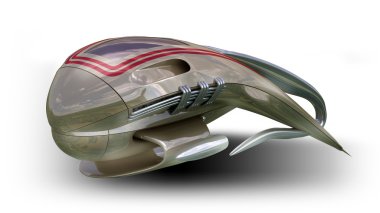 Futuristik askeri uçak