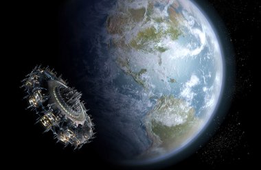 Uzaylı Ufo Earth yaklaşıyor