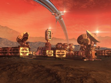 Koloni bir kurak gezegende