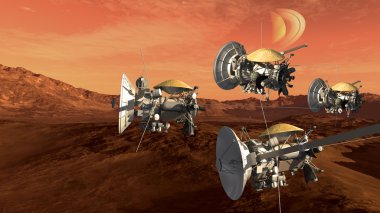 Mars benzeri kırmızı gezegen sondaları