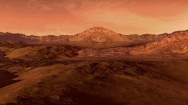 Kızıl gezegen gibi Mars