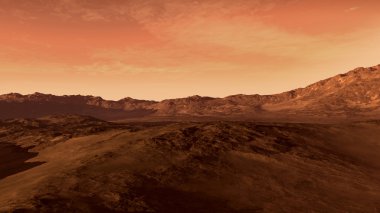 Kızıl gezegen gibi Mars