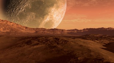 Kızıl gezegen gibi Mars