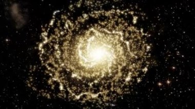 Gökada yıldız kümesi ile döner