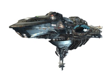 3D galaksiler arası uzay aracı 