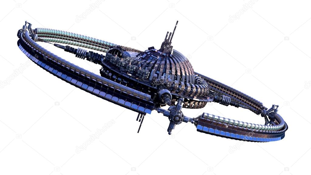 3d spatial science fiction blond slave 3