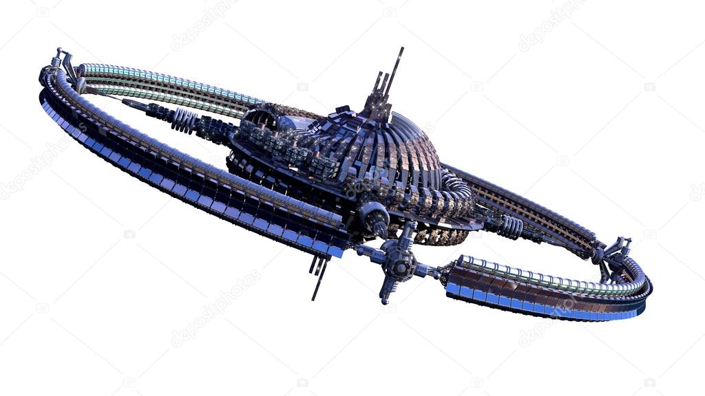 Spaceship Wheel or Space station 