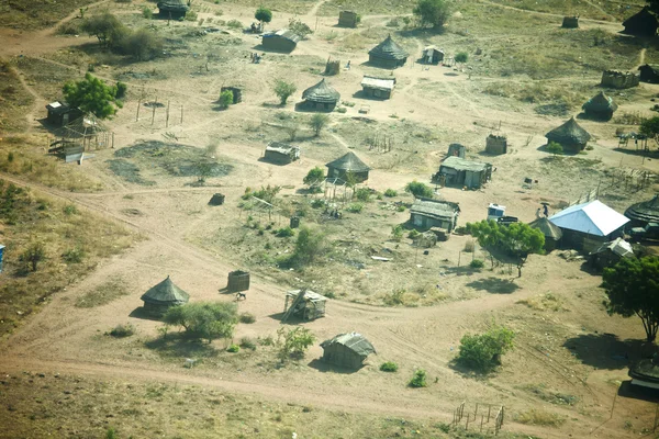 Luchtfoto van Juba, Zuid-Soedan — Stockfoto