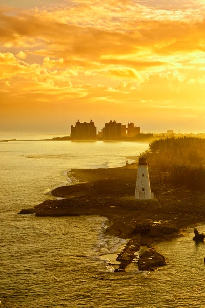 Nassau, Bahamy za svítání — Stock fotografie