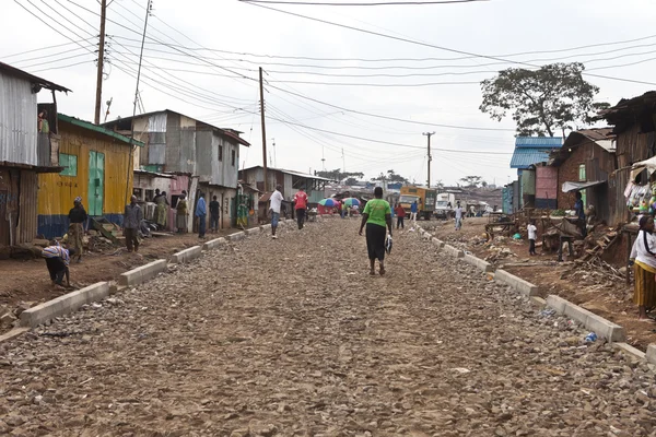 Armoede in Kibera — Stockfoto