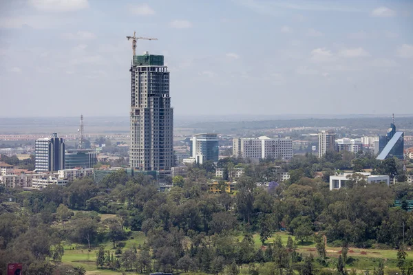 Új felhőkarcoló építése Nairobi — Stock Fotó