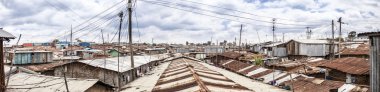 180 derece panorama Kibera, Kenya