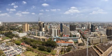 180 degree panorama of Nairobi, Kenya