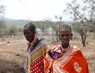 Güney Kenya 'da Masai kadınları
