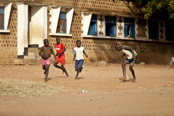 Fotboll i södra Sudan — Stockfoto
