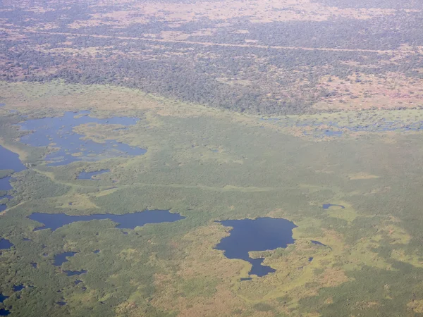 Aerial view of the sud — Stock Photo, Image