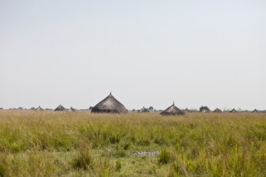 Güney sudan köyde