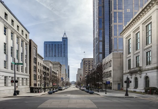 Vista para o centro de raleigh, carolina do norte — Fotografia de Stock