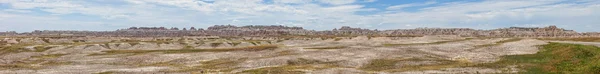 180 graders panorama över south dakota badlands — Stockfoto