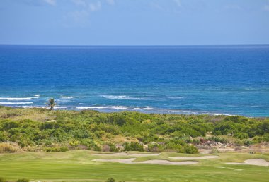 Karayip golf sahasında