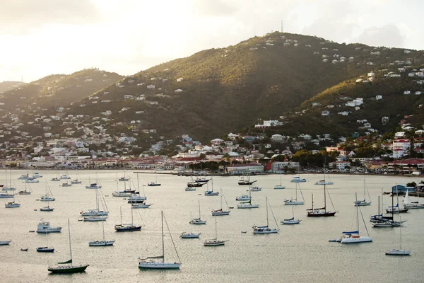 Charlotte amalie, usvi — Zdjęcie stockowe