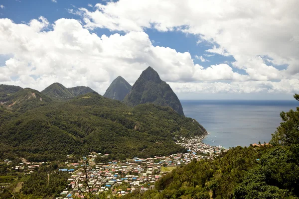 SOUFRIERE, Saint Lucia — Stockfoto