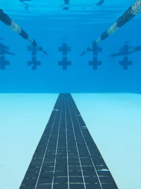 Havuzu hatlarının sualtı görüntüleme