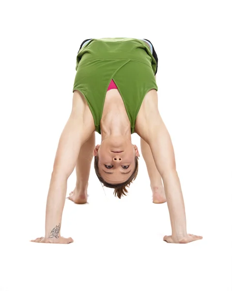 Mujer haciendo yoga —  Fotos de Stock