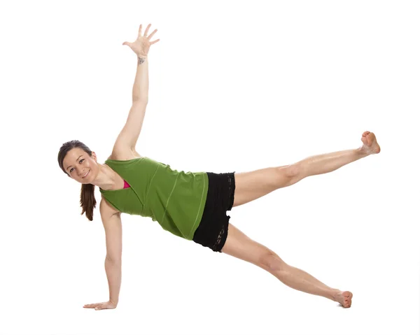 Mujer haciendo yoga —  Fotos de Stock