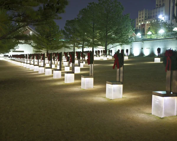 Oklahoma city bombningen memorial — Stockfoto